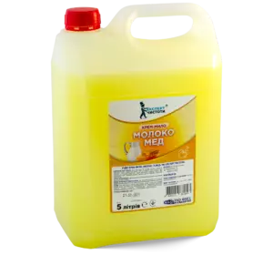Жидкое крем-мыло «Молоко и мед» 5 литров ТМ "Эксперт Чистоты"